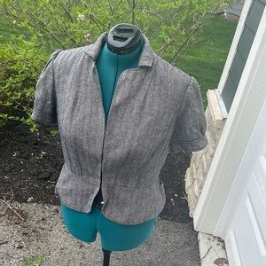 Ann Taylor Puff Shortsleeved Top